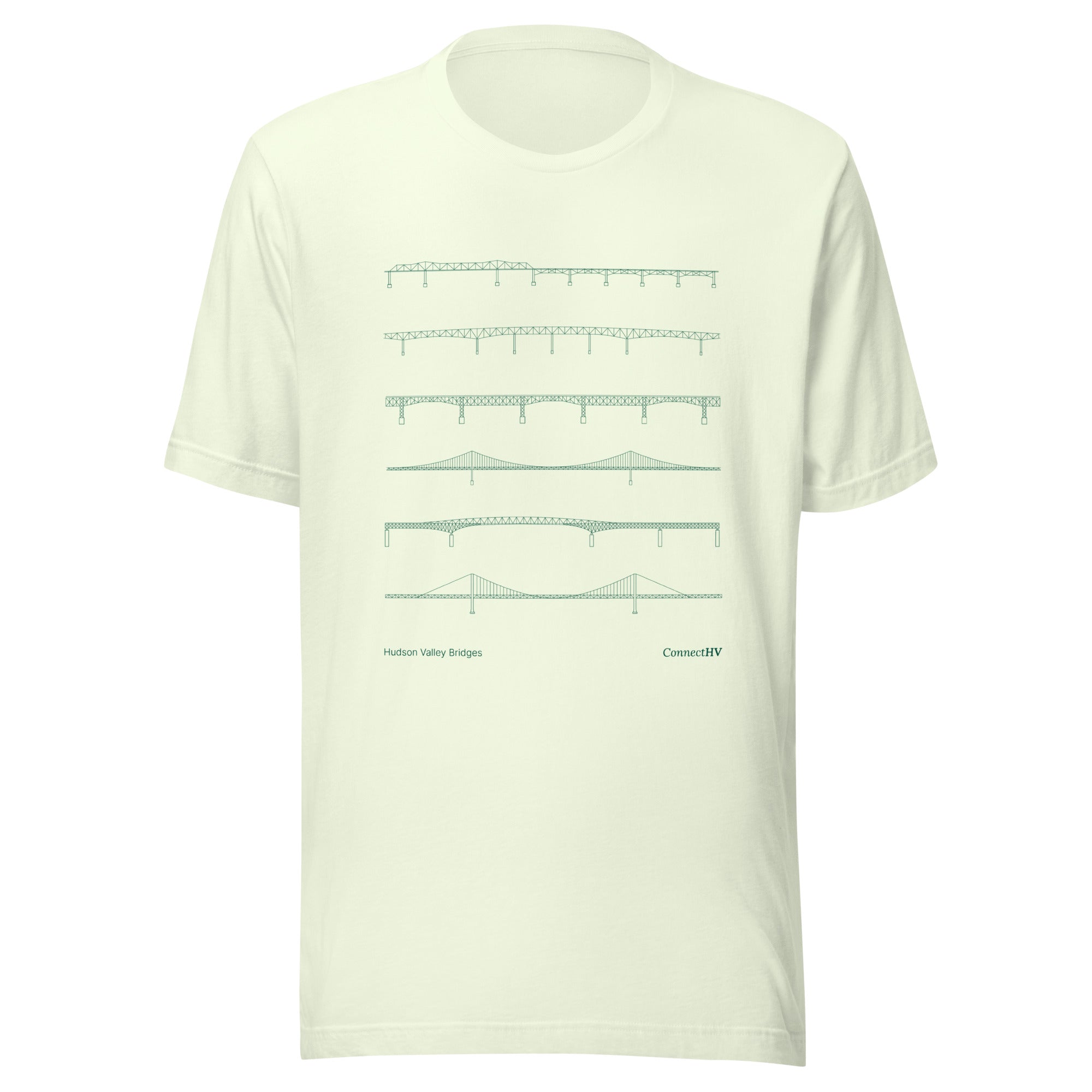 Hudson Valley Bridges | Daylight Unisex Tee
