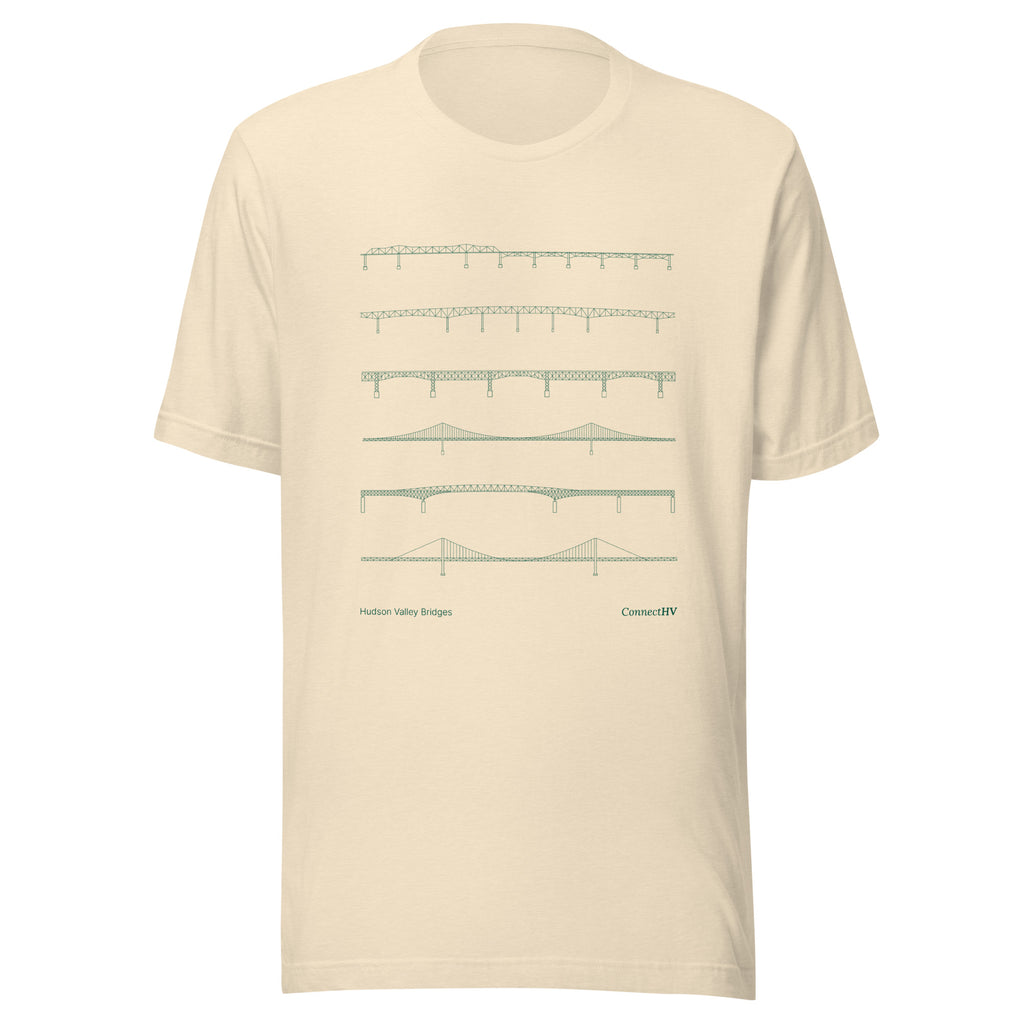 Hudson Valley Bridges | Daylight Unisex Tee