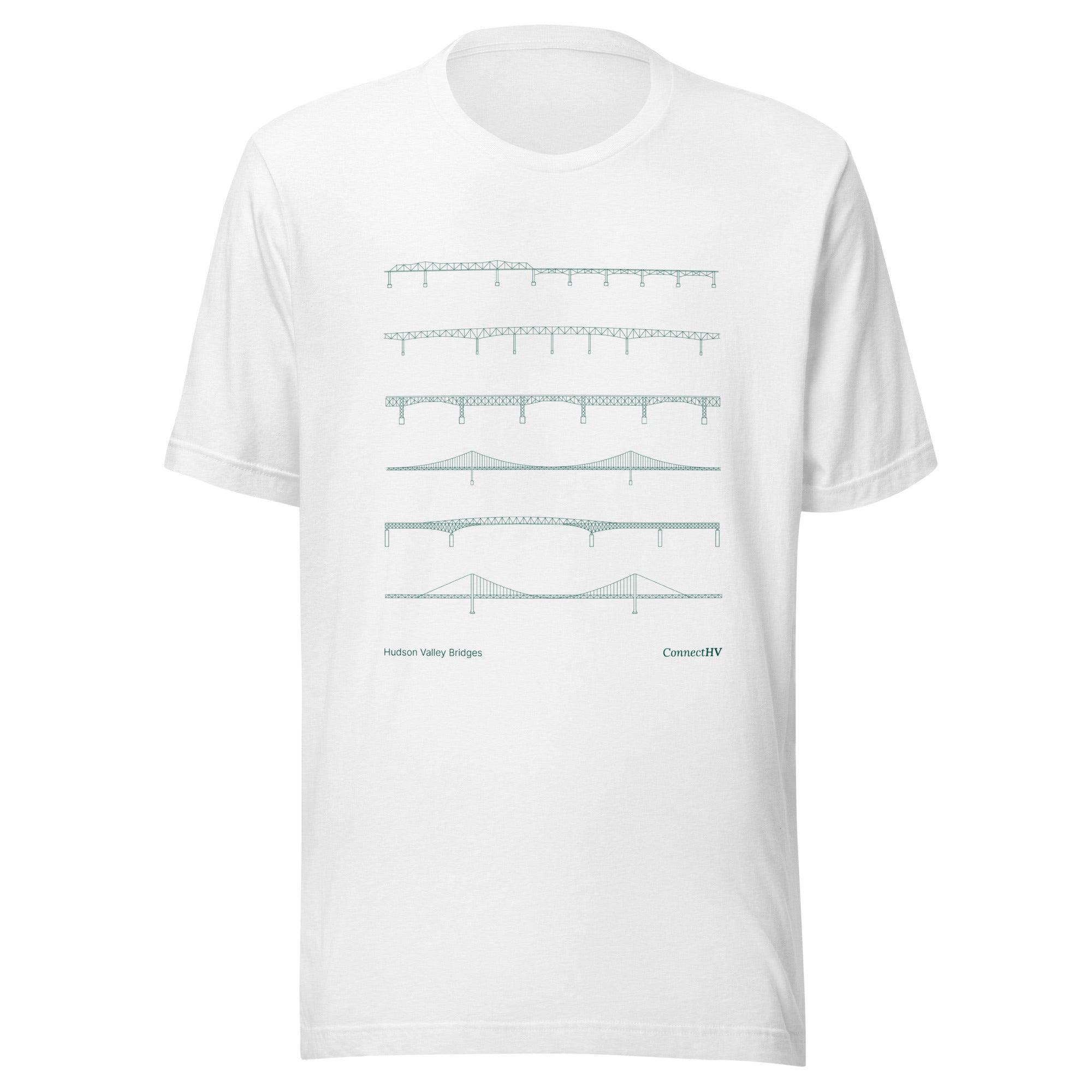 Hudson Valley Bridges | Daylight Unisex Tee